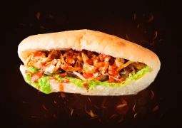 Армянская булка с курицей (бедро)